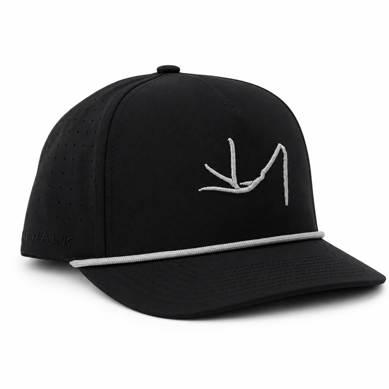 DAYWALK Performance Rope Hat — Black